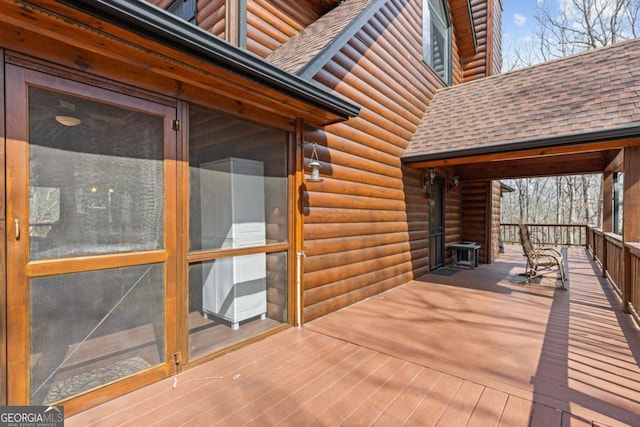 21 Trails End Ln Unit 339, Morganton, GA 30560 - view of deck