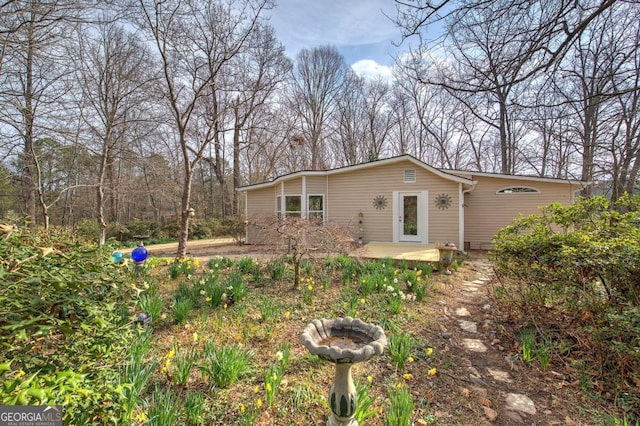 view of back of house