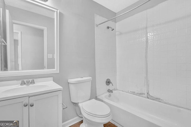 5338 Timor Trl, Lithonia, GA 30038 - bathroom with washtub / shower combination and vanity