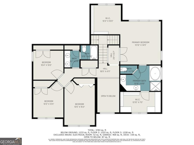 10950 Glenhurst Pass, Duluth, GA 30097 - property floor plan
