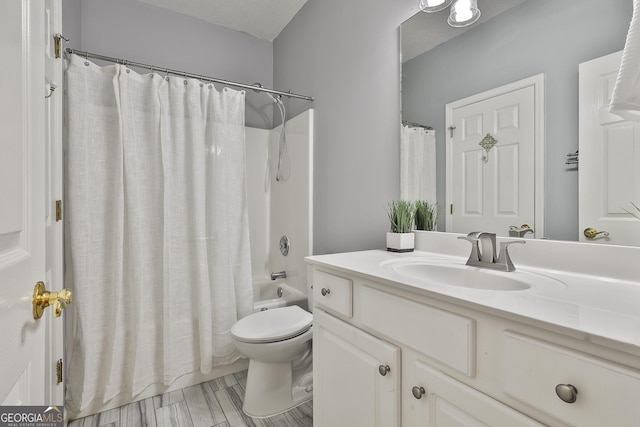 41 Eastlake Lndg, Newnan, GA 30265 - bathroom with vanity and shower / bath combo