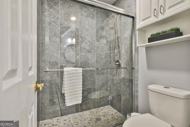 41 Eastlake Lndg, Newnan, GA 30265 - bathroom with toilet and a stall shower