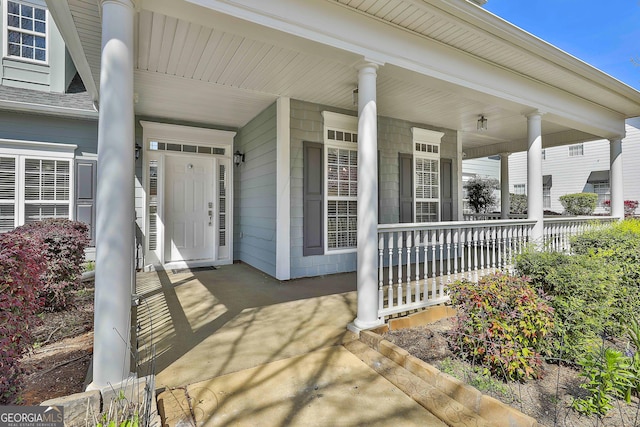 41 Eastlake Lndg, Newnan, GA 30265 - property entrance with a porch