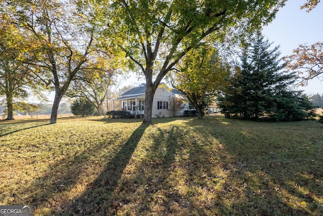 view of yard