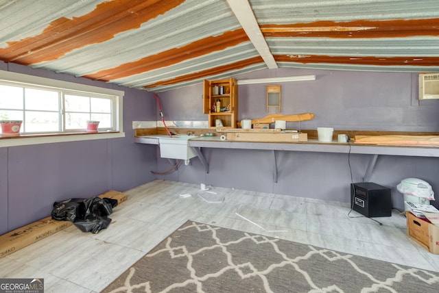 1650 Pierce Dairy Rd, Madison, GA 30650 - interior space with a sink and an AC wall unit