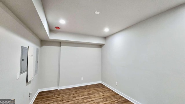 838 Natchez Valley Trce NE, Grayson, GA 30017 - finished basement with wood finished floors and recessed lighting