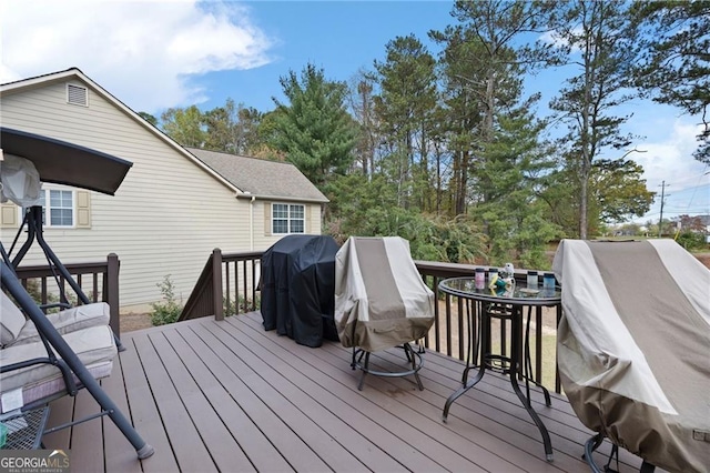 2000 Spicers Ln, Woodstock, GA 30189 - deck with grilling area