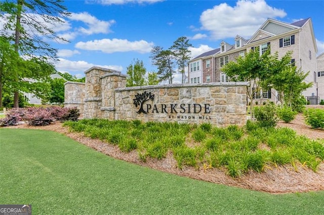 1322 Stanley Park Dr, Decatur, GA 30033 - community / neighborhood sign with a yard