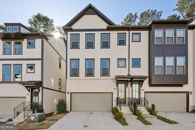 1322 Stanley Park Dr, Decatur, GA 30033 - view of property with a garage and concrete driveway