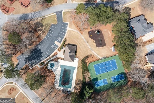 aerial view