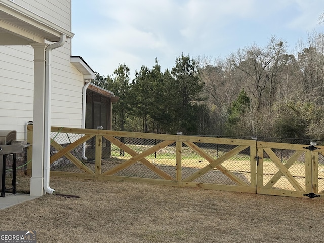 view of gate