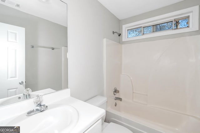 75 Heatherstone Way, Covington, GA 30016 - full bath featuring vanity and washtub / shower combination
