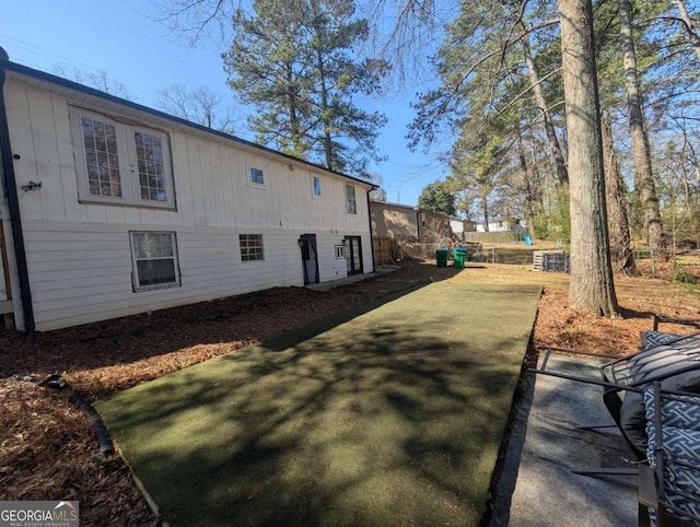 view of rear view of property