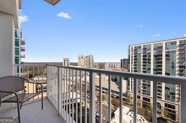 250 Pharr Rd Unit 1702, Atlanta, GA 30305 - view of balcony