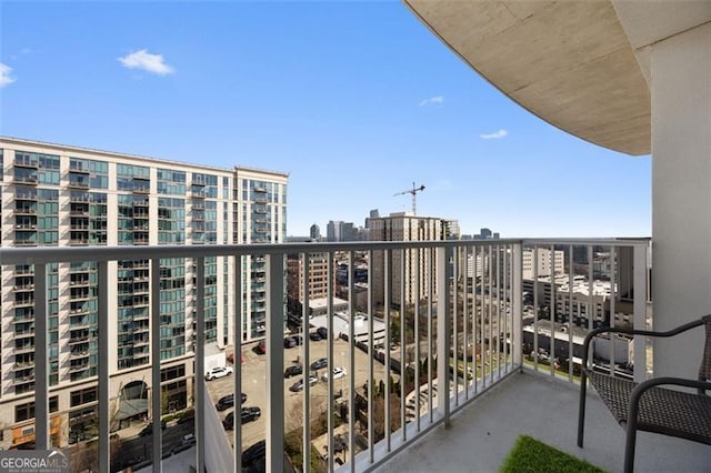 250 Pharr Rd Unit 1702, Atlanta, GA 30305 - balcony featuring a city view