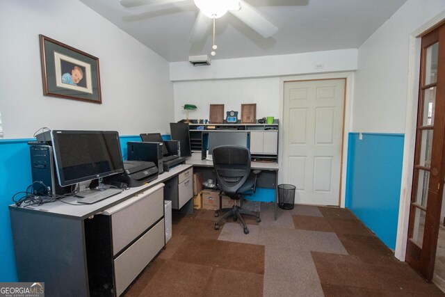 1972 Cox Dr, Austell, GA 30168 - office space featuring ceiling fan and carpet