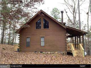 114 Palisade Dr, Ellijay, GA 30540 - view of side of property with log exterior