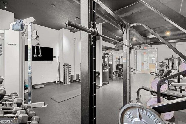 3324 Peachtree Rd NE Unit 1115, Atlanta, GA 30326 - view of gym