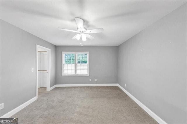 117 Lablanc Way NW, Atlanta, GA 30327 - carpeted empty room with baseboards and a ceiling fan