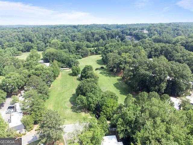 117 Lablanc Way NW, Atlanta, GA 30327 - drone / aerial view with a forest view