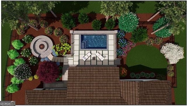1146 Brookhaven Walk Way, Brookhaven, GA 30319 - view from above of property