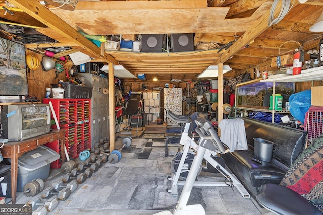 view of storage