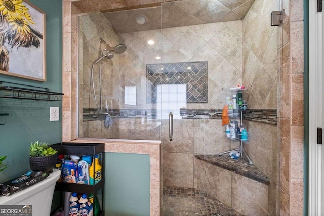 22 Valley Creek Dr SW, Cartersville, GA 30120 - full bath with toilet and a shower stall