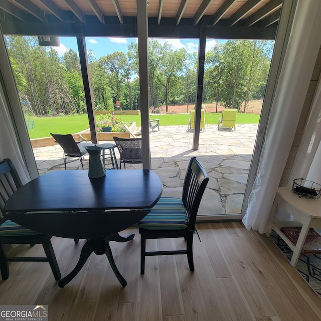 107 Oak Way Dr, Eastanollee, GA 30538 - view of patio with outdoor dining area