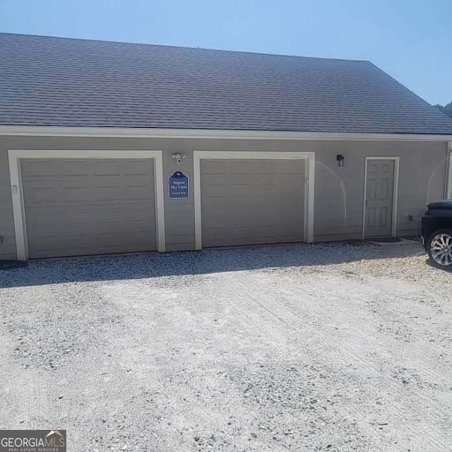 107 Oak Way Dr, Eastanollee, GA 30538 - view of garage