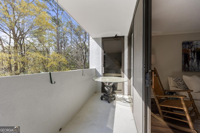 3530 Piedmont Rd NE Unit 3I, Atlanta, GA 30305 - view of balcony