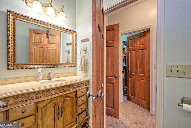 1068 Coleman River Rd, Clayton, GA 30525 - bathroom featuring vanity