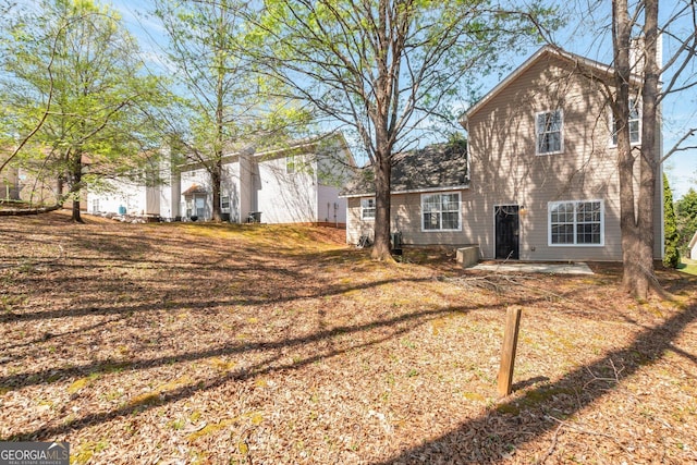 view of rear view of house