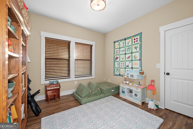 153 Whistle Pig Ter, Blairsville, GA 30512 - living area with baseboards and wood finished floors