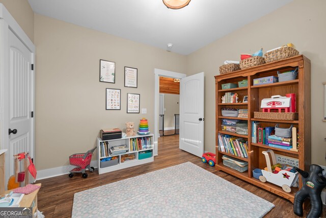 153 Whistle Pig Ter, Blairsville, GA 30512 - rec room featuring wood finished floors and baseboards