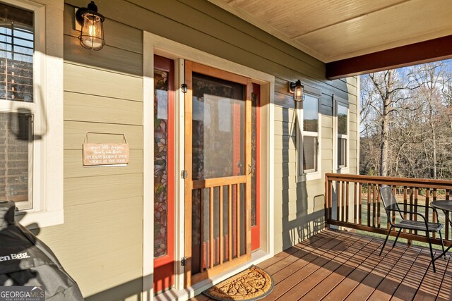 153 Whistle Pig Ter, Blairsville, GA 30512 - deck featuring covered porch