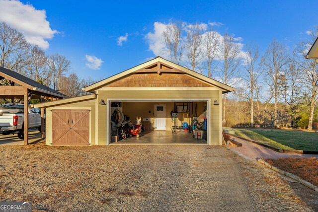 153 Whistle Pig Ter, Blairsville, GA 30512 - view of garage
