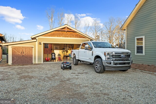 153 Whistle Pig Ter, Blairsville, GA 30512 - view of garage