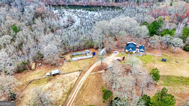 drone / aerial view