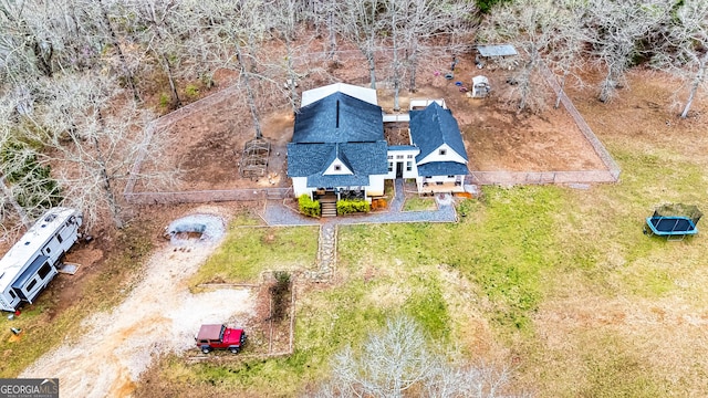 aerial view