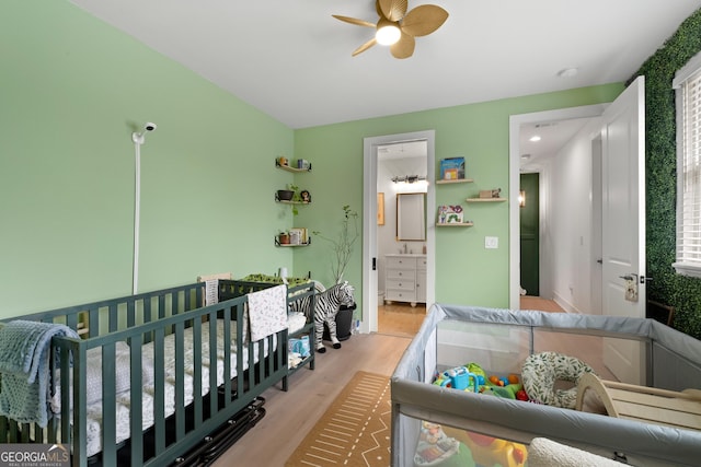 1290 Westboro Dr SW, Atlanta, GA 30310 - bedroom with a nursery area and light wood finished floors