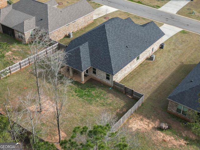 drone / aerial view