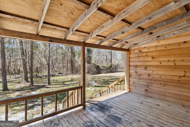 97 Meadow Rd, Swainsboro, GA 30401 - view of deck