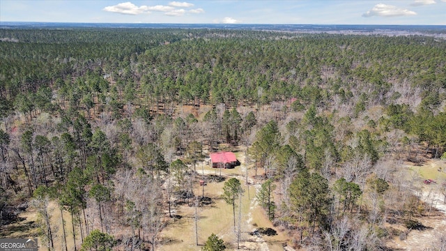 97 Meadow Rd, Swainsboro, GA 30401 - aerial view featuring a forest view