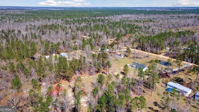 97 Meadow Rd, Swainsboro, GA 30401 - bird's eye view with a view of trees