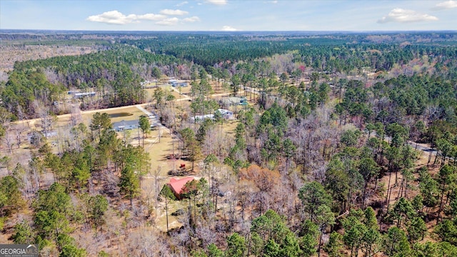 97 Meadow Rd, Swainsboro, GA 30401 - drone / aerial view featuring a view of trees