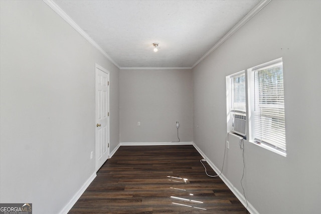 97 Meadow Rd, Swainsboro, GA 30401 - unfurnished room featuring crown molding, wood finished floors, and baseboards