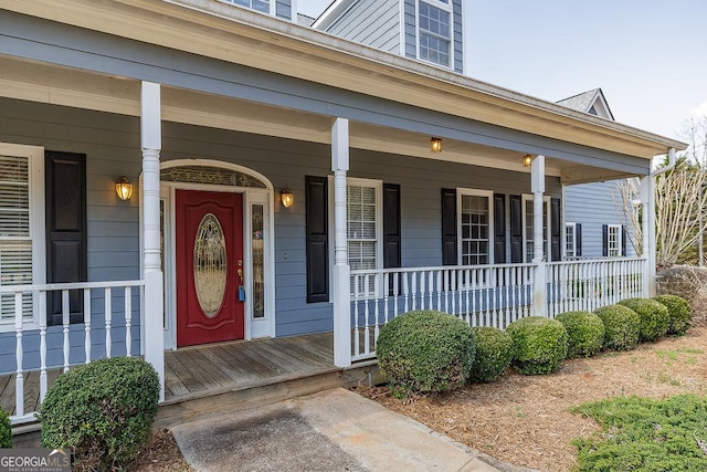 36 Blackthorn Ln, Colbert, GA 30628 - property entrance with covered porch