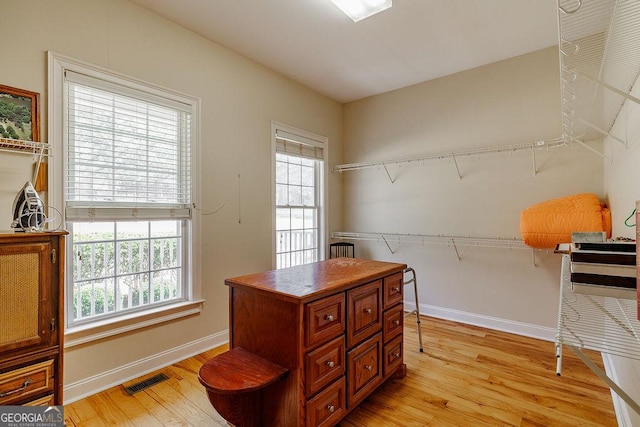 36 Blackthorn Ln, Colbert, GA 30628 - spacious closet with light wood-style flooring