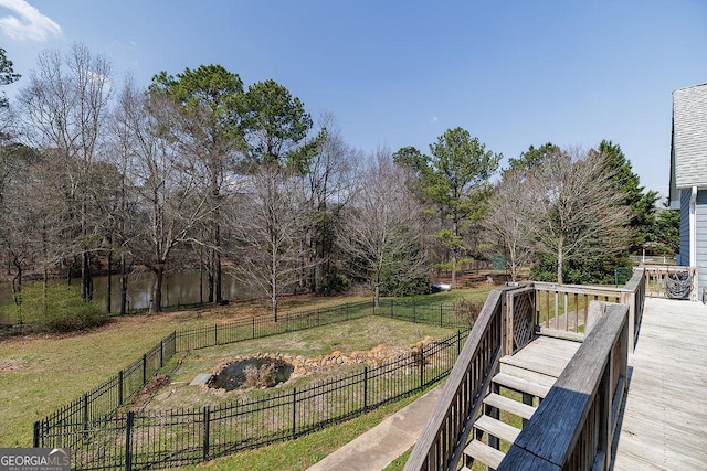 36 Blackthorn Ln, Colbert, GA 30628 - view of community featuring a wooden deck