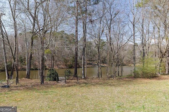 36 Blackthorn Ln, Colbert, GA 30628 - view of green lawn with a view of trees